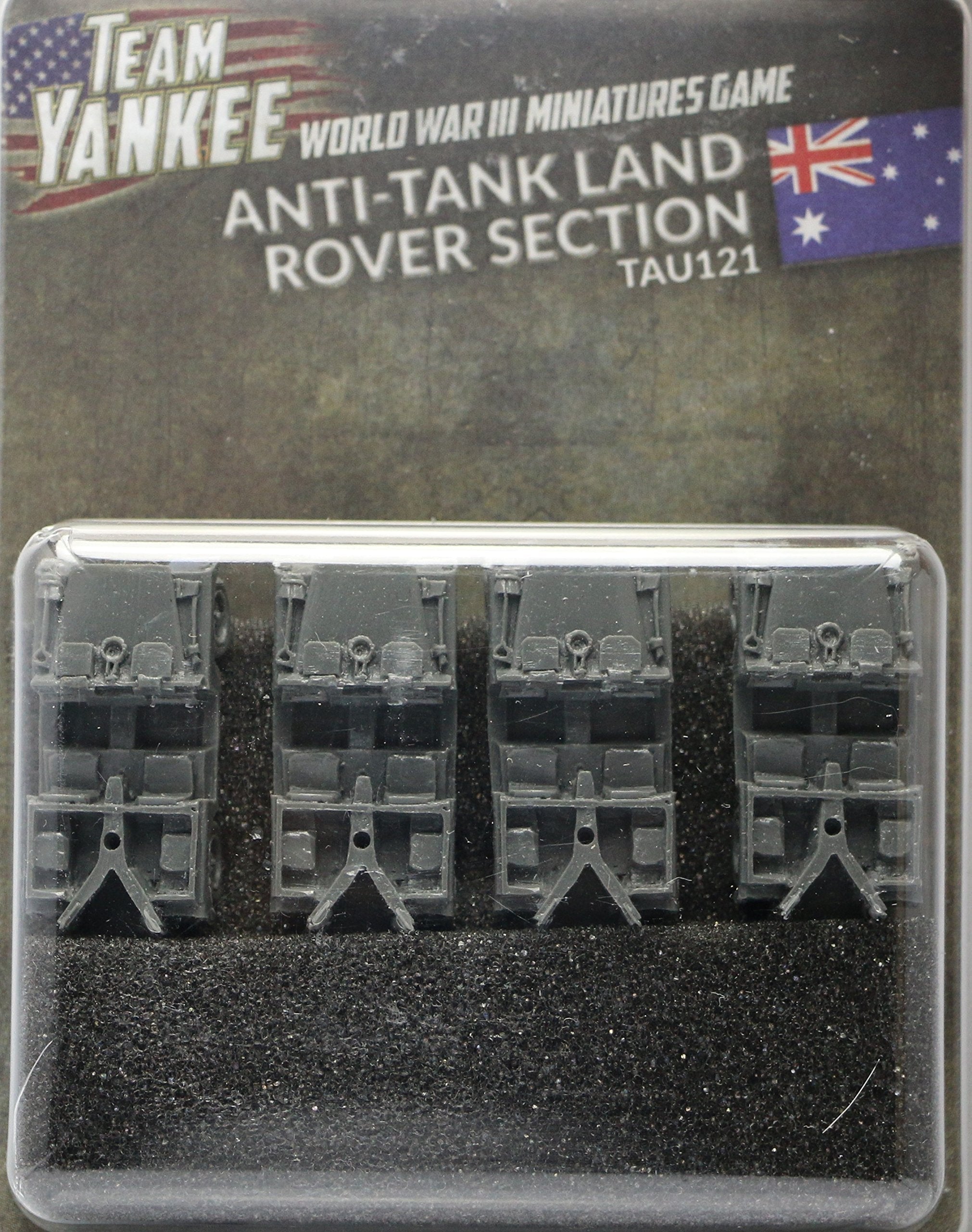 Flames of War Team Yankee Australian Anti-Tank Land Rover Section (TAU121)