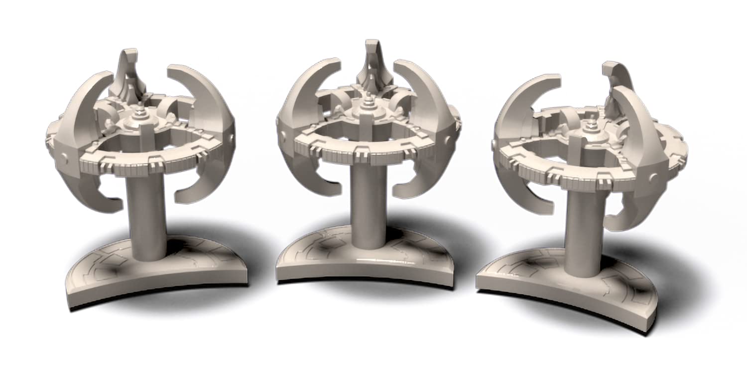 Gale force Nine LLC GFNST032 Cardassian Starbases: Star Trek Ascendancy, Multicoloured