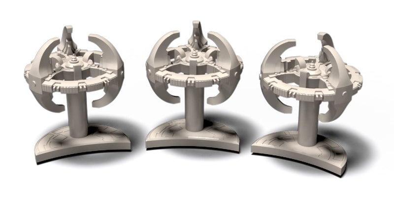 Gale force Nine LLC GFNST032 Cardassian Starbases: Star Trek Ascendancy, Multicoloured