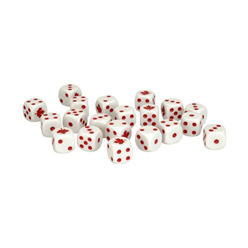 Flames of War Team Yankee Canadian Dice Set (TCA900)