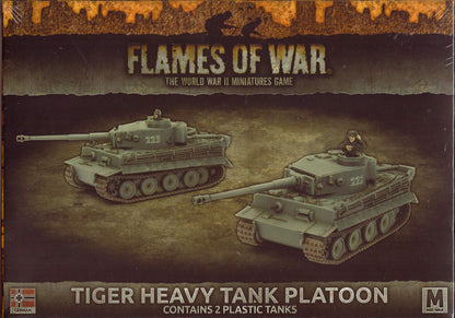 Tiger Heavy Tank Platoon Plastic