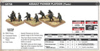 Flames of War German Assault Pioneer Platoon (Mid War, GE758)
