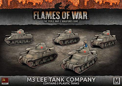 Flames of War: Mid War: Soviet Union: M3 Lee Tank Company (SBX42)