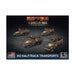 Flames of War American M3 Halftrack Transports (Late War, UBX76)