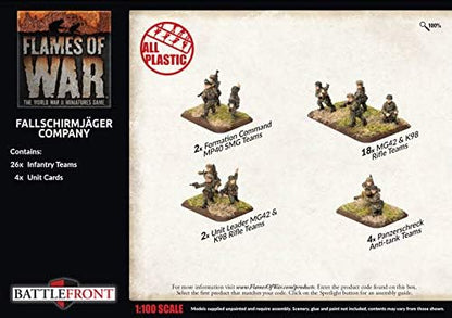 Flames of War: Late War: German: Fallschirmjager Company (GBX136)