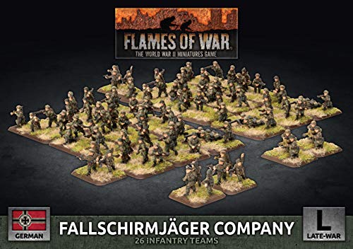 Flames of War: Late War: German: Fallschirmjager Company (GBX136)