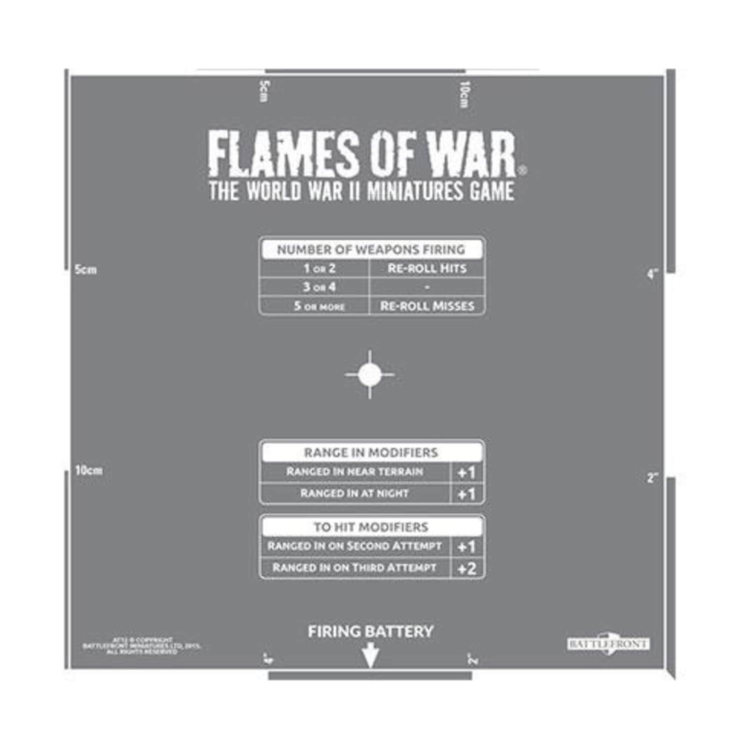 Artillery Template (AT012