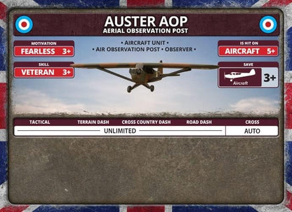 Flames of War Late War: British Auster Observation Post (BR951