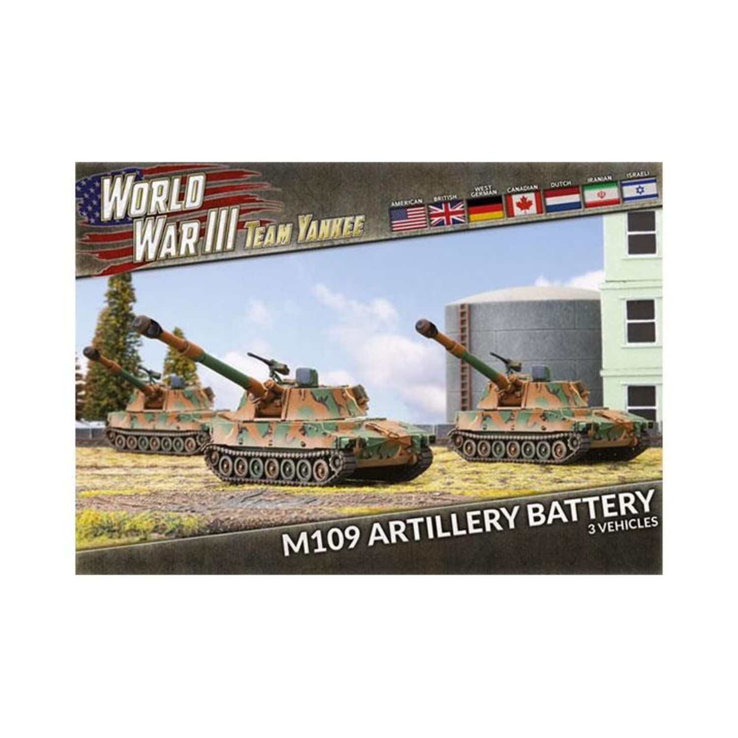 World War III: Team Yankee M109 Artillery Battery TUBX24