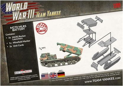 Team World War III Yankee M270 MRLS Rocket Launcher Battery (TUBX25)