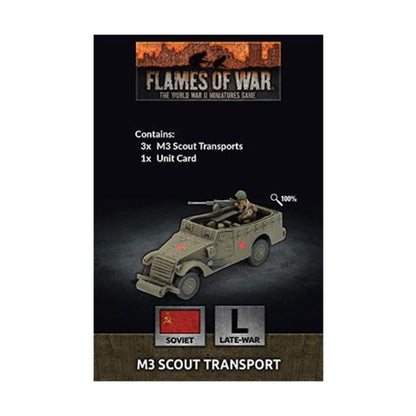 Flames of War FoW Soviet M3 Scout Transport SU206