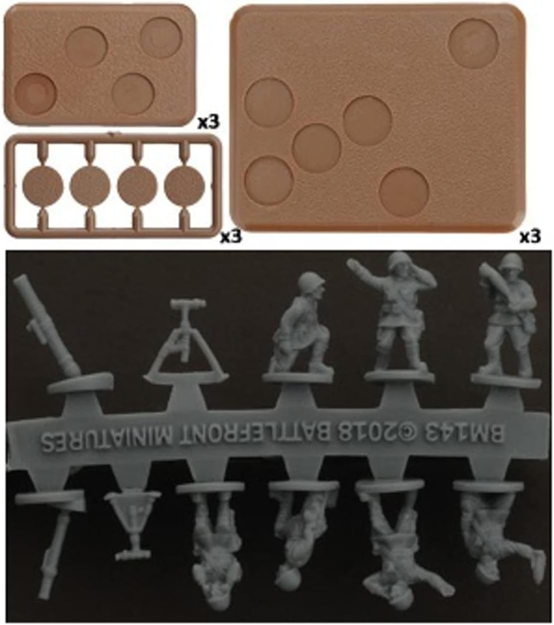 Flames of War Late War: Soviet 82mm and 120mm Mortar Company (SU781)