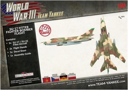 Battlefront Miniatures World War III: Team Yankee - Su-17 Fitter Fighter-Bomber Flight
