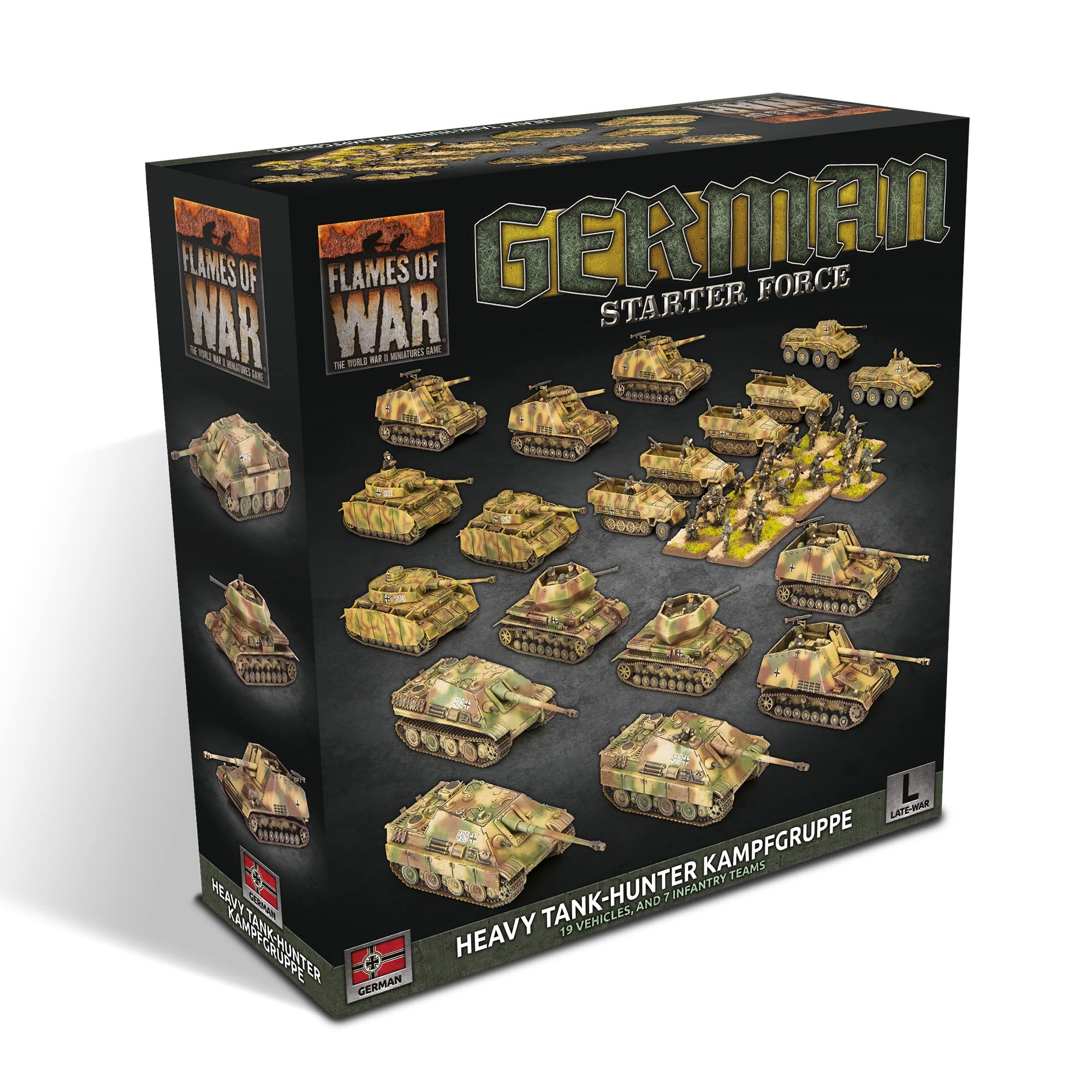 Flames of War German Heavy Tank-Hunter Kampfgruppe