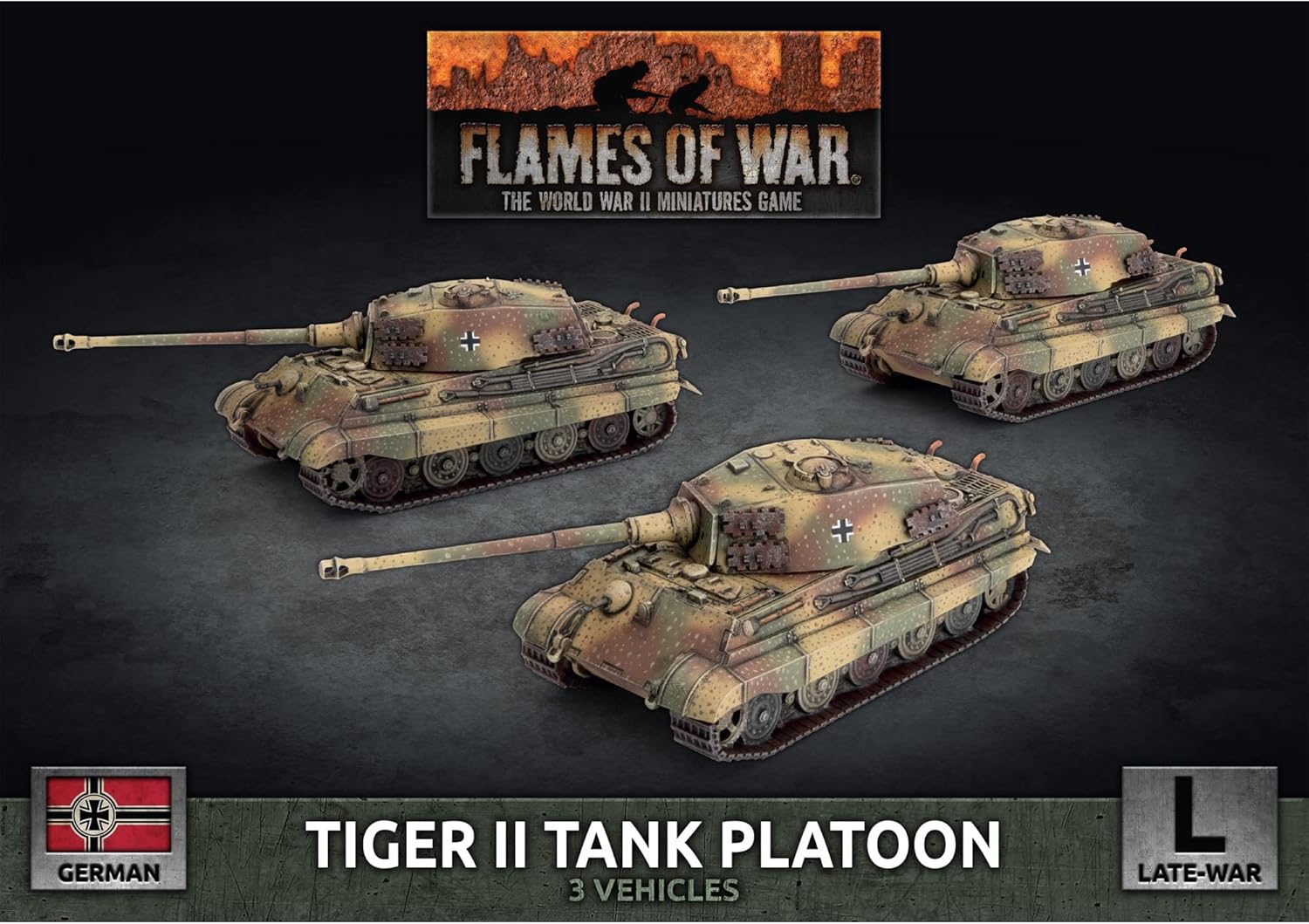 Flames of War GBX178 Tiger II Platoon