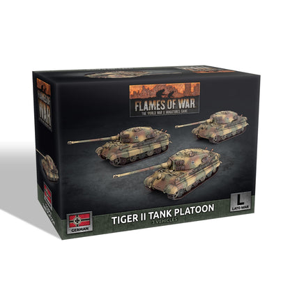 Flames of War GBX178 Tiger II Platoon