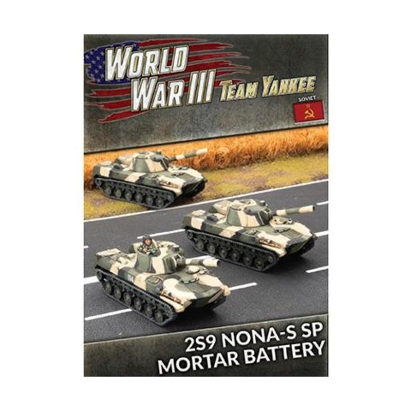 Team Yankee World War III Soviet 2S9 Nona-S SP Mortar Battery