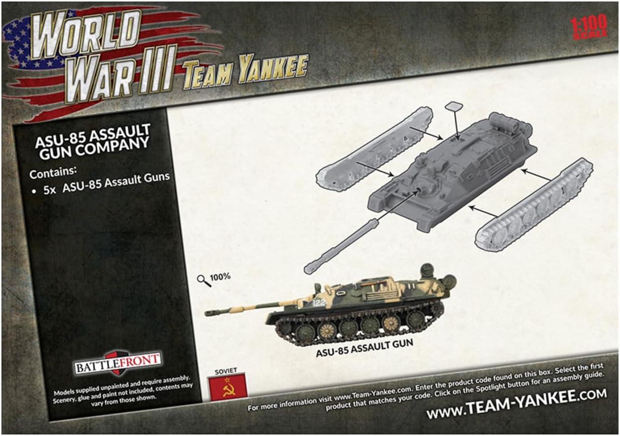 ASU-85 Assault Gun Company (x5)