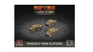 Flames of War: German: Panzer II Tank Platoon (x3 Plastic