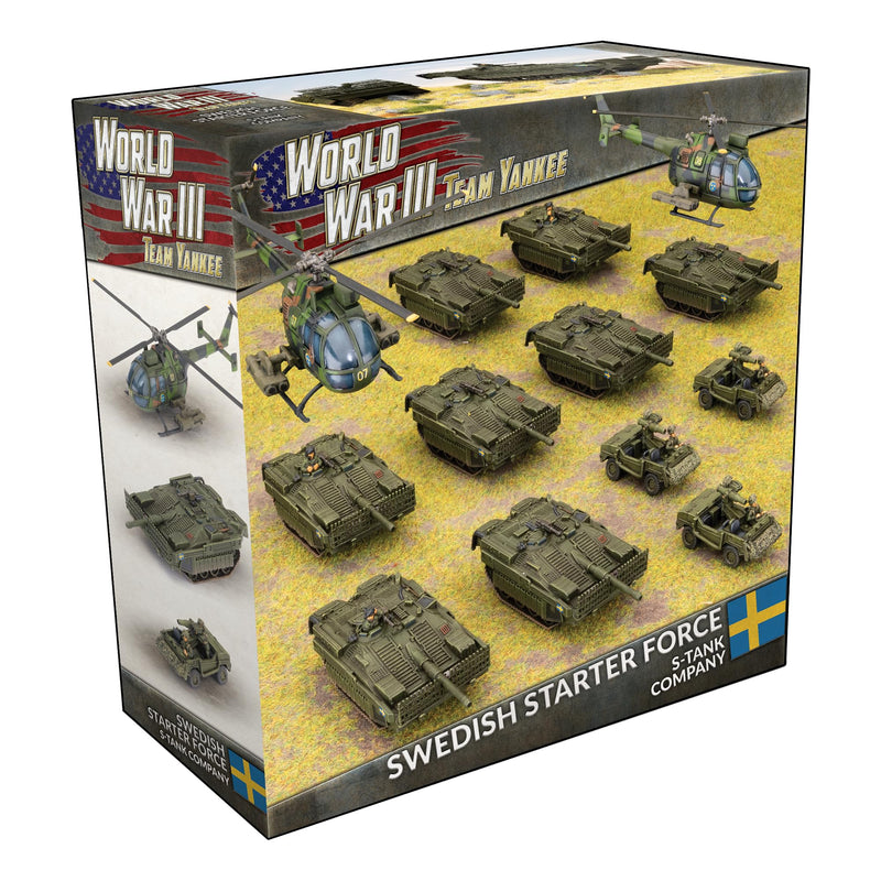 Flames of War - Team Yankee- Swedish S-Tank Company Starter Force