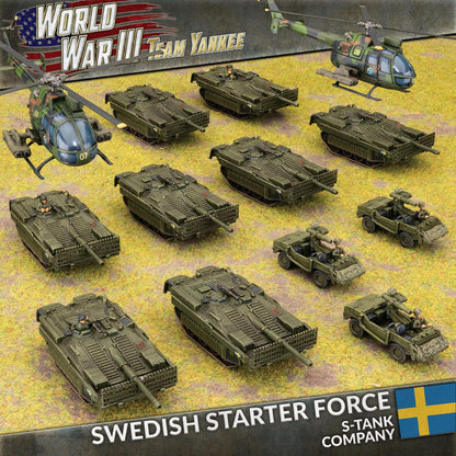 Flames of War - Team Yankee- Swedish S-Tank Company Starter Force