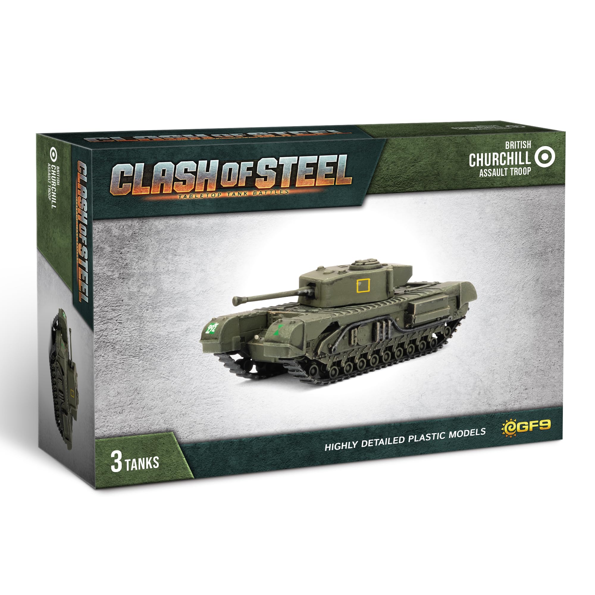 Gale Force Nine - Clash of Steel - Churchill Assault Troop