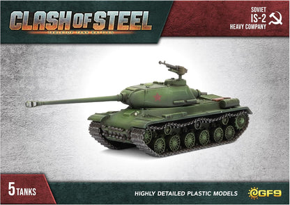 Gale Force Nine - Clash of Steel - Soviet IS-2 Heavy Tank Company