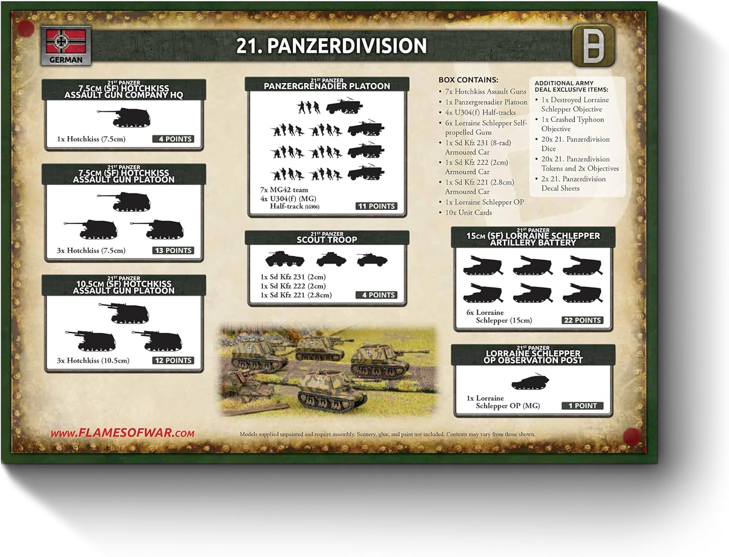 Flames of War - GEAB27 - German - 21st Panzerdivision
