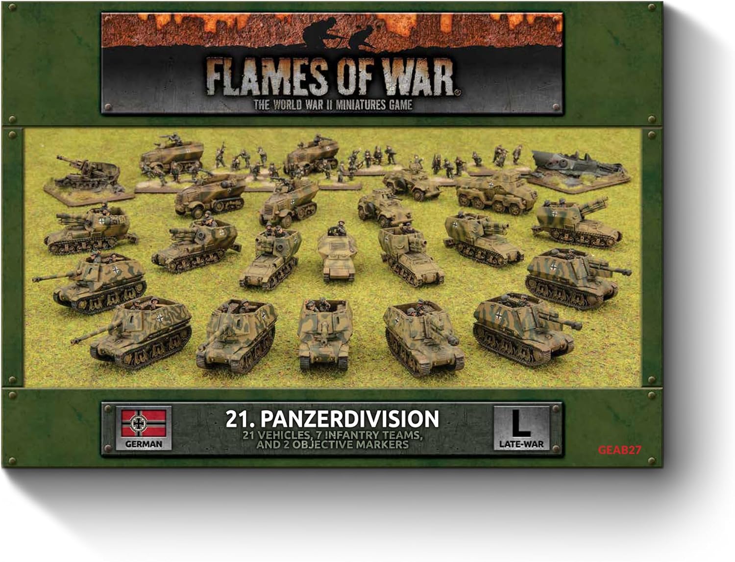 Flames of War - GEAB27 - German - 21st Panzerdivision
