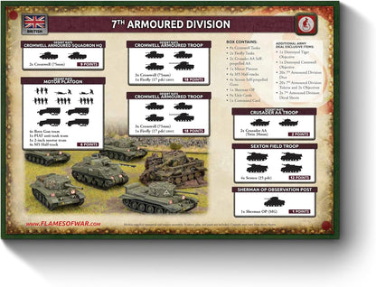 Flames of War BRAB16 - Británico - 7ª División Blindada