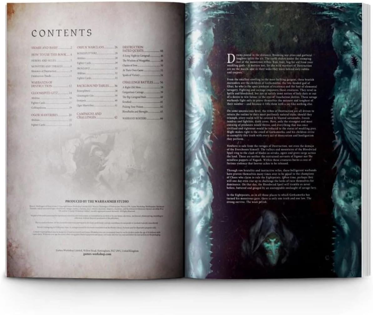Games Workshop Warcry - Harbingers of Destruction (ENG