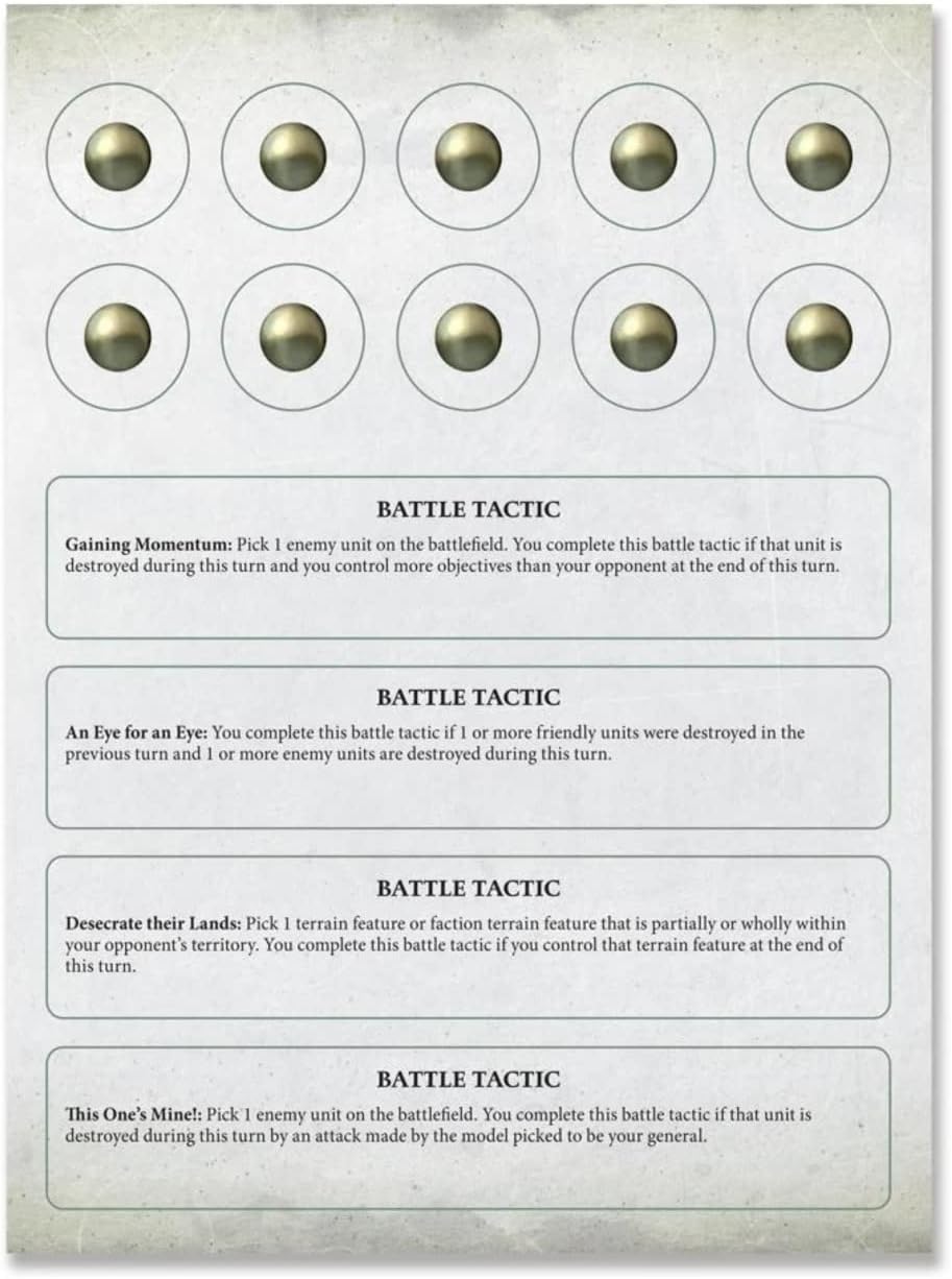 Games Workshop - Warhammer 40.000 - Manuale del Generale: Battaglie lanciate 2022-23