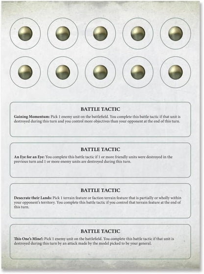 Games Workshop - Warhammer 40.000 - Manuale del Generale: Battaglie lanciate 2022-23