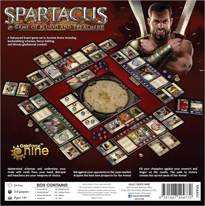 Gale Force Nine GF9SPA1E Spartacus (2021) – englisch, Mehrfarbig/Meereswellen (Ocean Tides