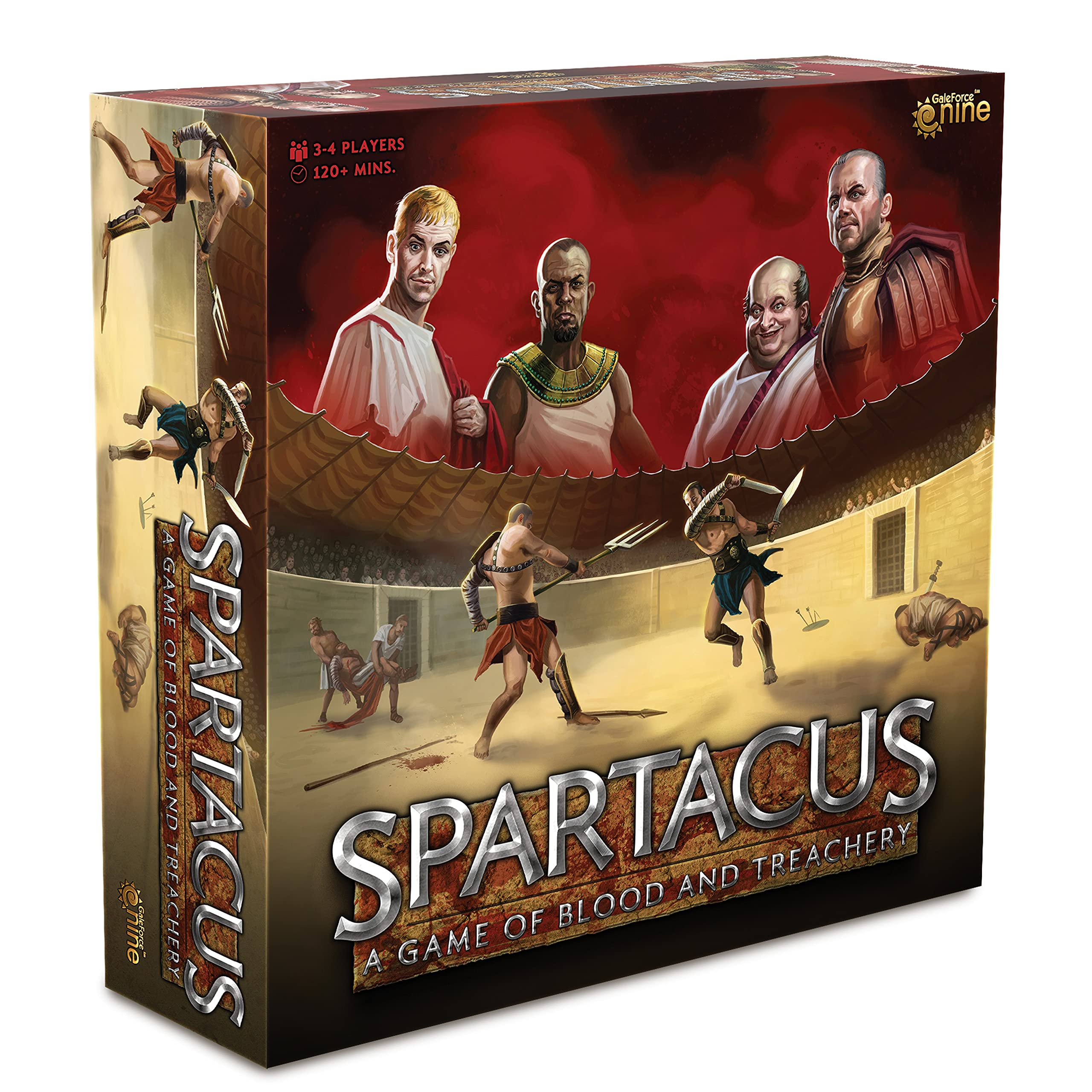 Gale Force Nine GF9SPA1E Spartacus (2021) – englisch, Mehrfarbig/Meereswellen (Ocean Tides