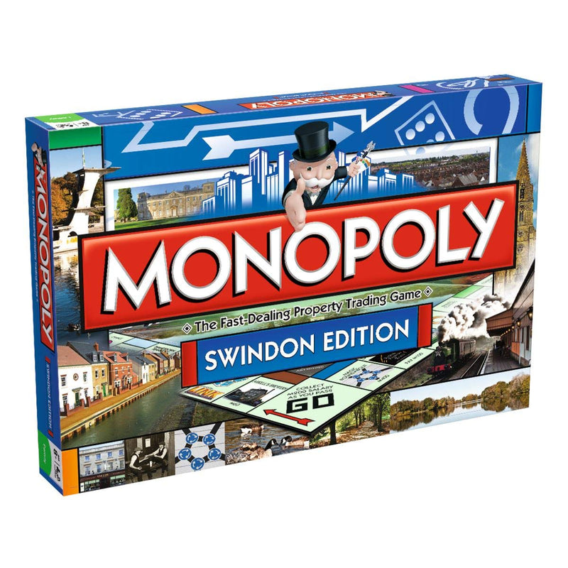 Monopoly - Juguete de modelismo ferroviario, de 2 a 6 Jugadores (Winning Moves 21197) (versión en inglés