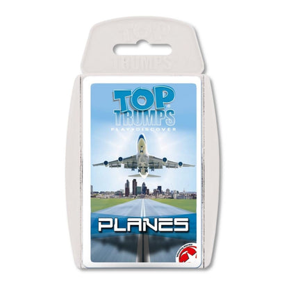 Top Trumps Juego de Cartas Passenger Planes, aprende sobre el Transbordador Espacial Columbia y Boeing 777 en Este Paquete Educativo, Regalo para Mayores de 6 años, Color Blanco (14882