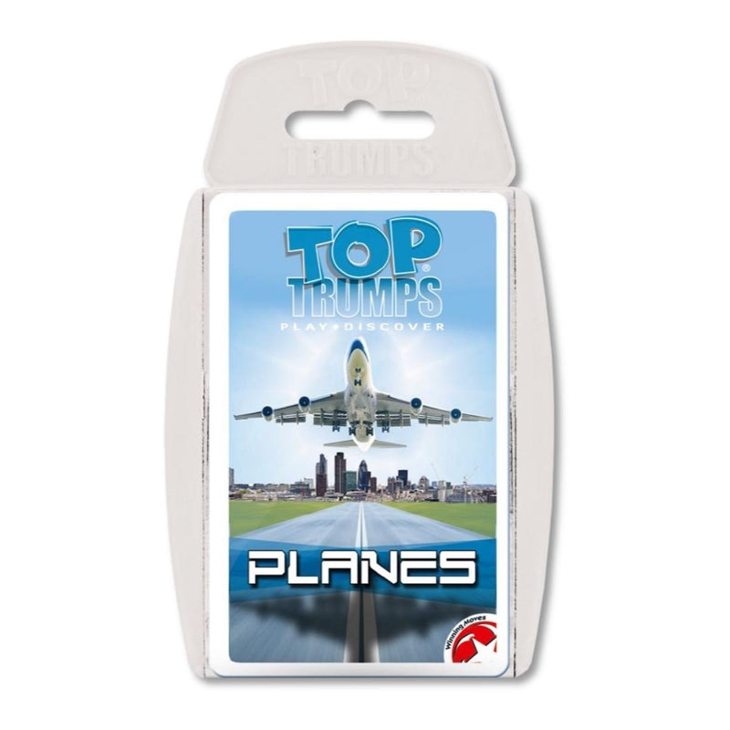 Top Trumps Juego de Cartas Passenger Planes, aprende sobre el Transbordador Espacial Columbia y Boeing 777 en Este Paquete Educativo, Regalo para Mayores de 6 años, Color Blanco (14882