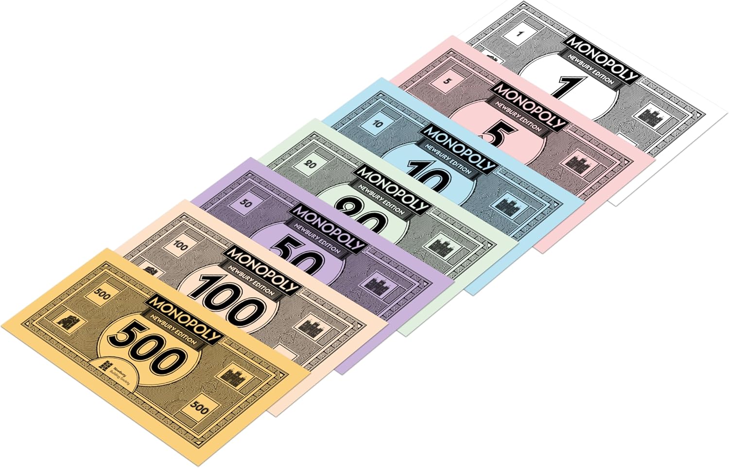Winning Moves Newbury Monopoly Board Game, Tour around the board, buy, sell and trade your way to success, makes a great gift for ages 8 plus