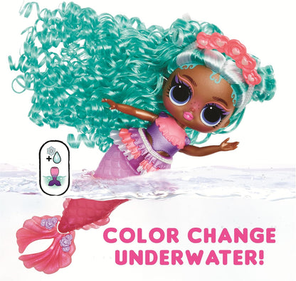 L.O.L. Surprise! Tweens - Mermaid Serena Finn - Fashion Doll with Colour Changing Tail, Movable Fin, and Beautiful Accessories – Toys for Kids and Collectors from 4 Years Old