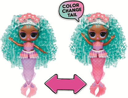 L.O.L. Surprise! Tweens - Mermaid Serena Finn - Fashion Doll with Colour Changing Tail, Movable Fin, and Beautiful Accessories – Toys for Kids and Collectors from 4 Years Old