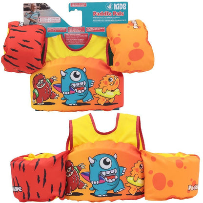 Paddle Pal Zwemvest Monsters, 3-6 Jaar