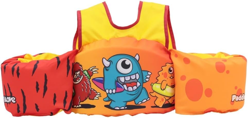 Paddle Pal Zwemvest Monsters, 3-6 Jaar
