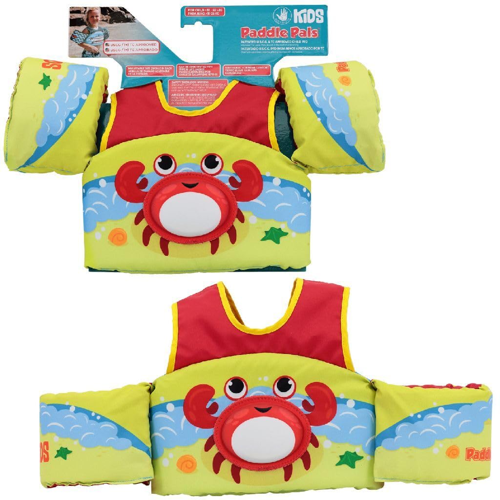 Paddle Pal Zwemvest Krab, 3-6 Jaar