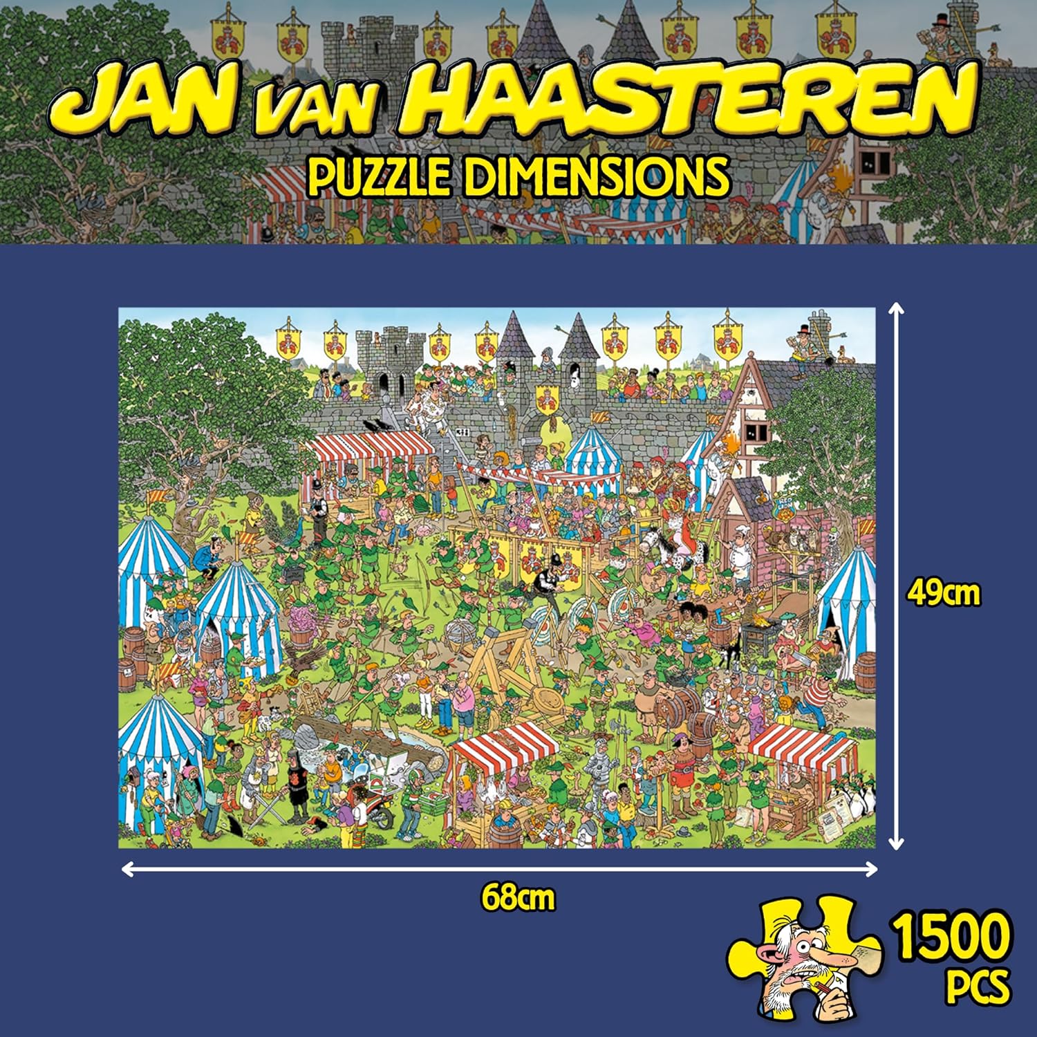 Jan van Haasteren Robin Hood Festival 1500 pcs