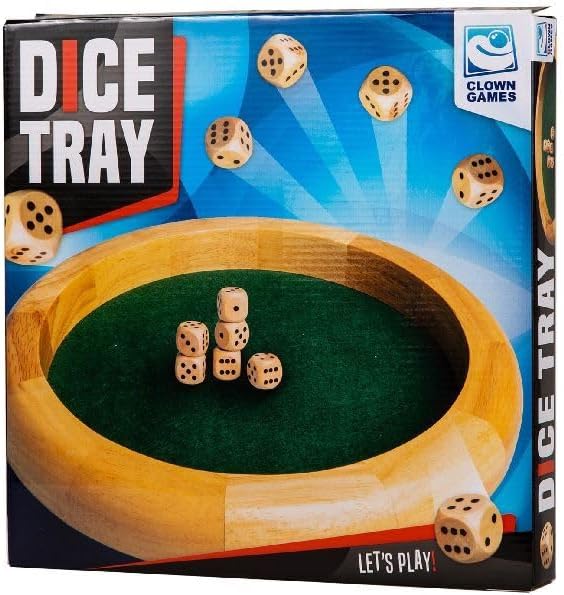 Clown Games- Cubo de Dados, Multicolor (2007611