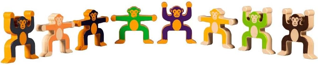 Clown Games - Monkey Balance, Bouwspel voor Kinderen - 1 Spel