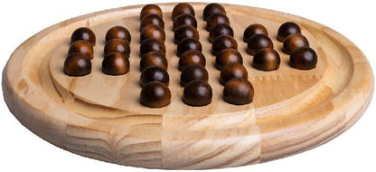 Clown Games 2008102 - Solitaire Bordspel van Hout - 1 Spel,Multi kleuren