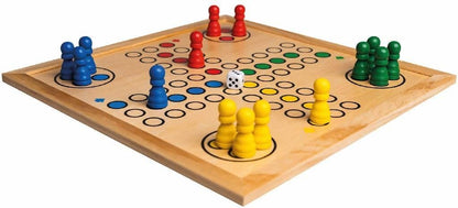 Clown Games - Clown Games 9-in-1 speelbox van hout – 1 teller