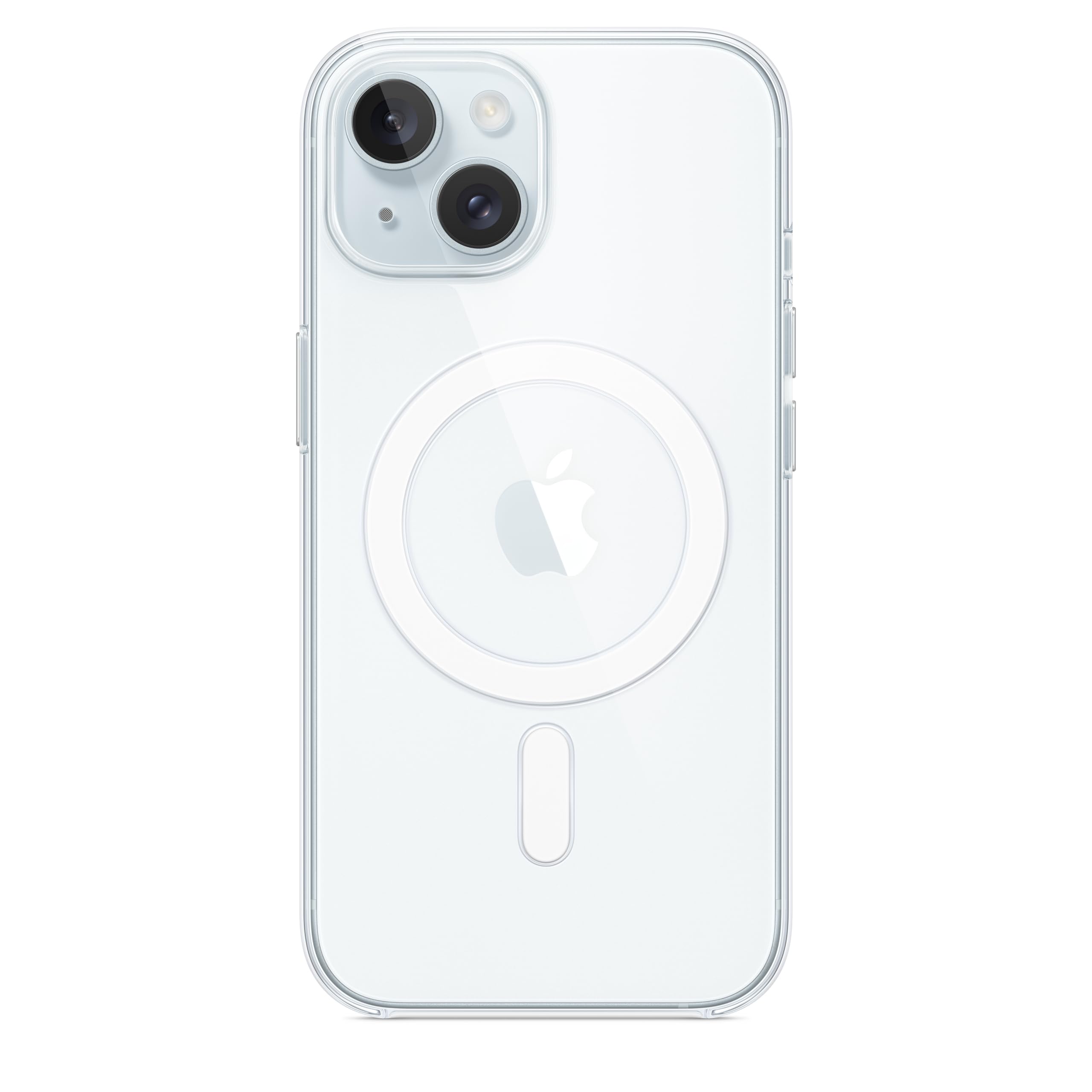 Apple - Back Cover For Mobile Phone - Magsafe Compatibility - Polycarbonate - Clear - For Iphone 15